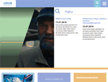 Tablet Screenshot of lohja.fi